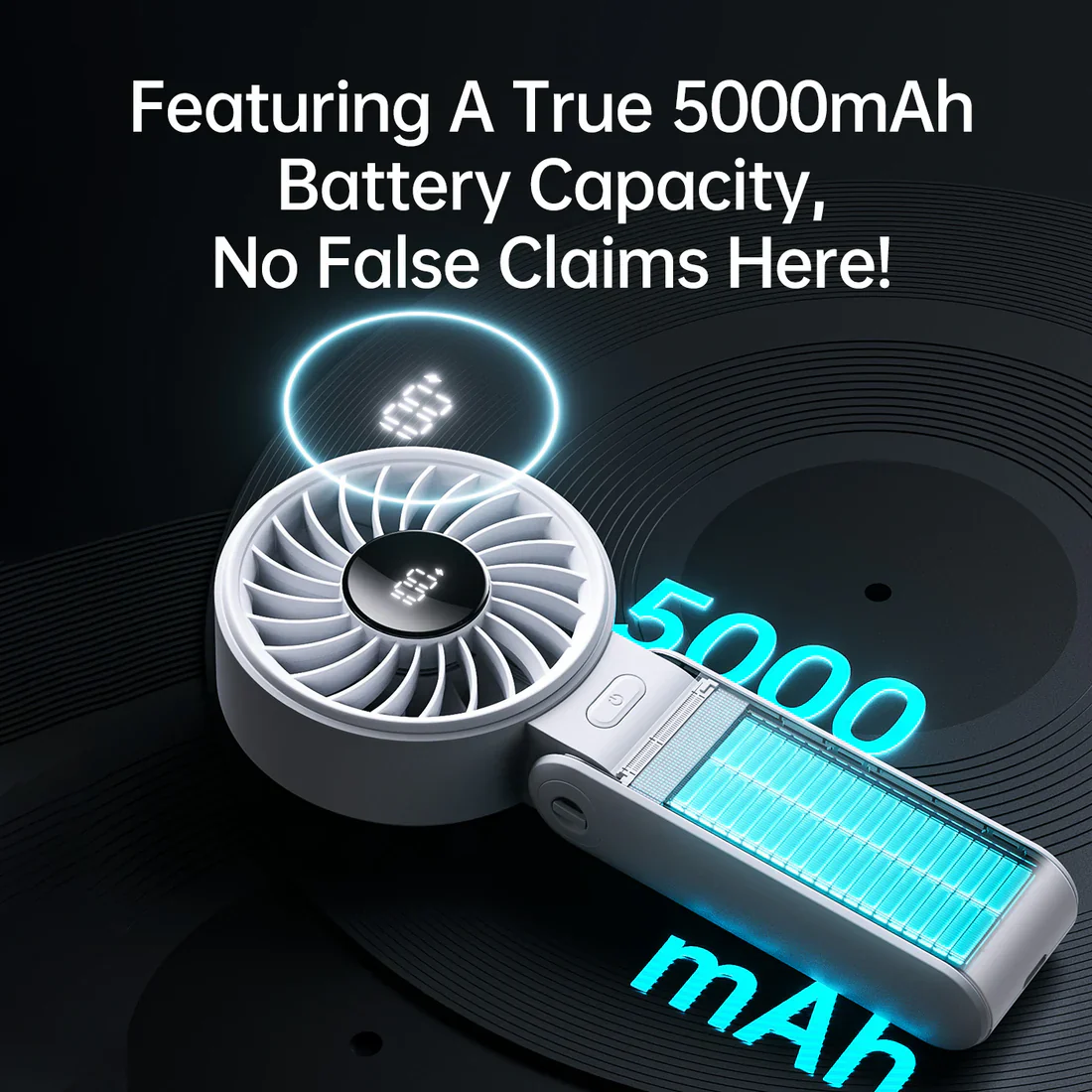 JisuLife Handheld Fan Life 7 5000mAh - Image 3