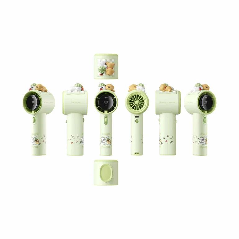 Jisulife PRO1 Green MALTESE Handheld Fan (5000MAH) - Image 7