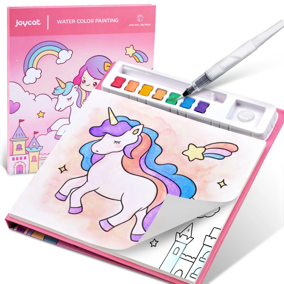 JOYCAT WATER COLOUR PAINTING UNICORN
