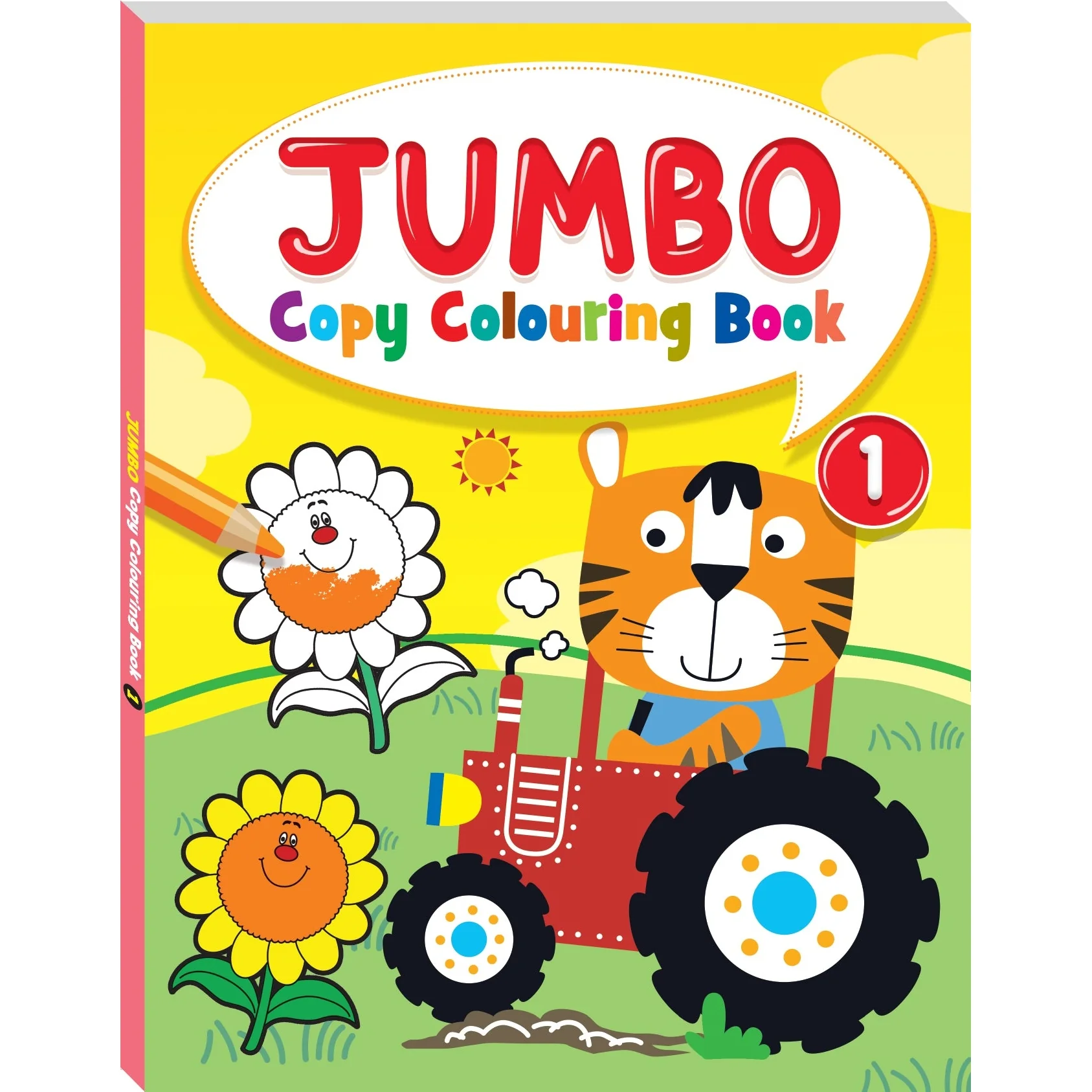 JUMBO COPY COLOURING BOOK 1