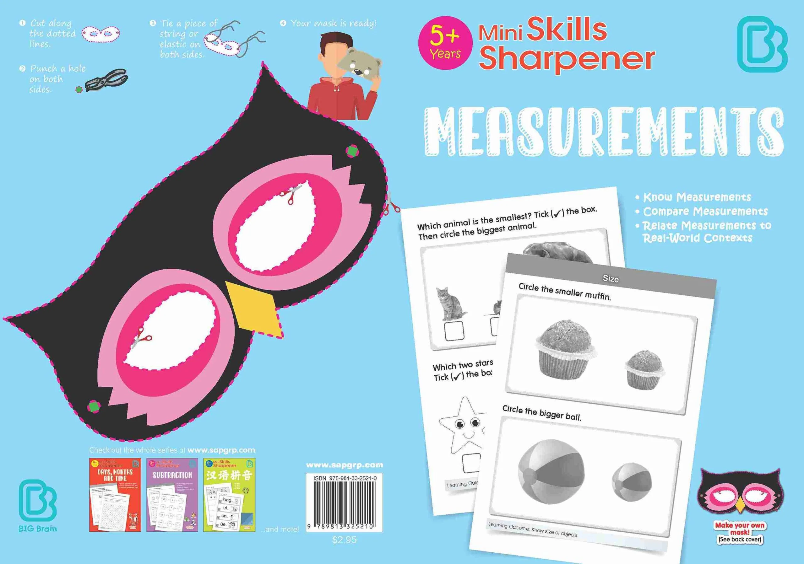 K1 - Mini Skills Sharpener MEASUREMENTS (5+ Years) - Image 2
