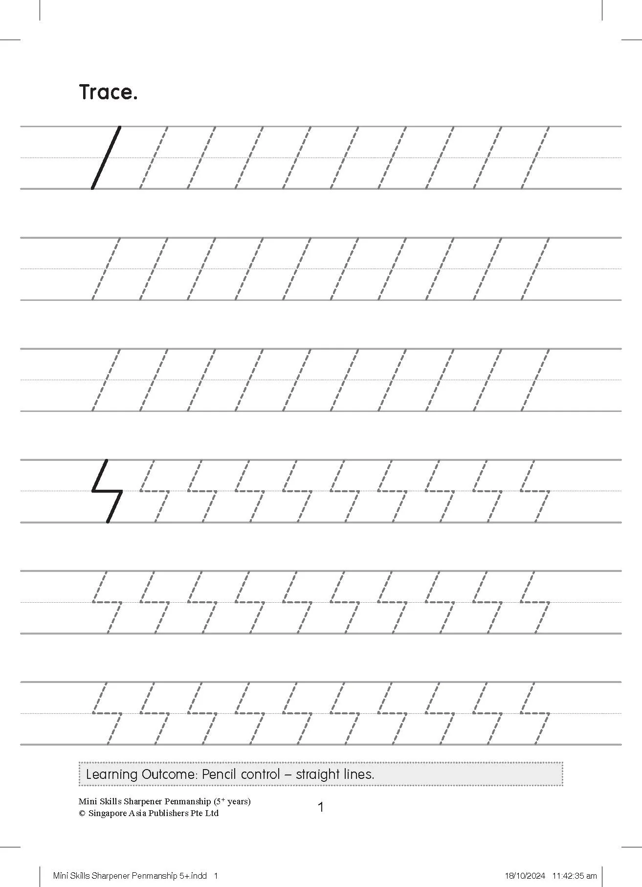 K1 - Mini Skills Sharpener PENMANSHIP (5+ Years) - Image 3