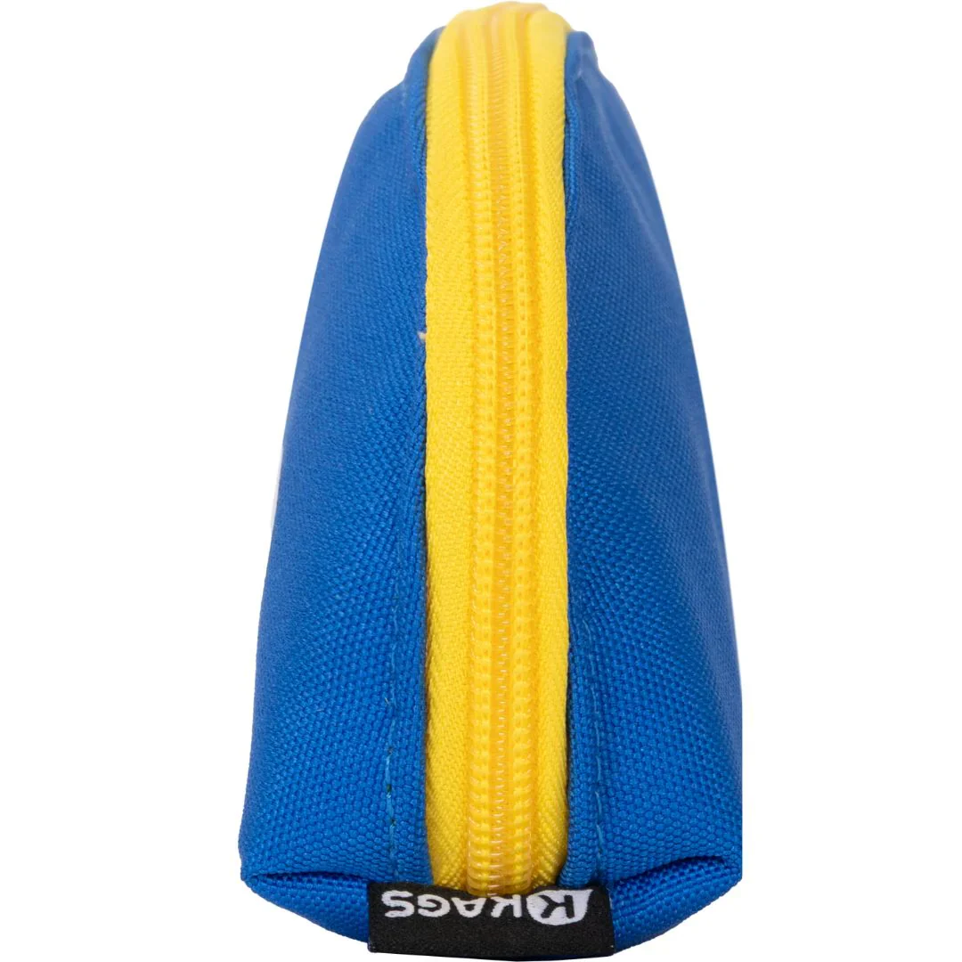 KAGS IZZY SERIES POUCH TYPE PENCIL CASE BLUE - Image 5