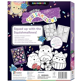 Kaleidescope Colouring Kits 7 Squishmal - Image 2