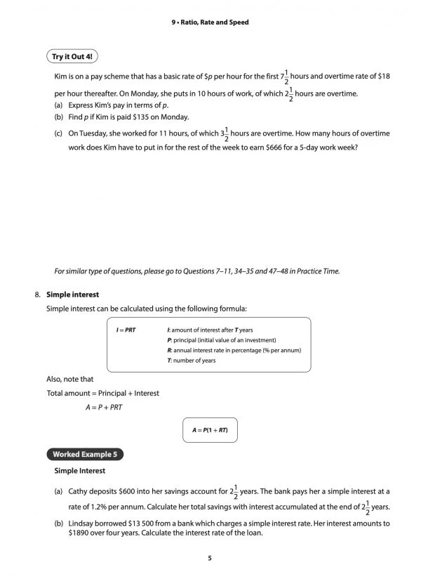 Key Guide Secondary Mathematics Revision Notes & Practice Book 1B (Second Edition) - Image 4