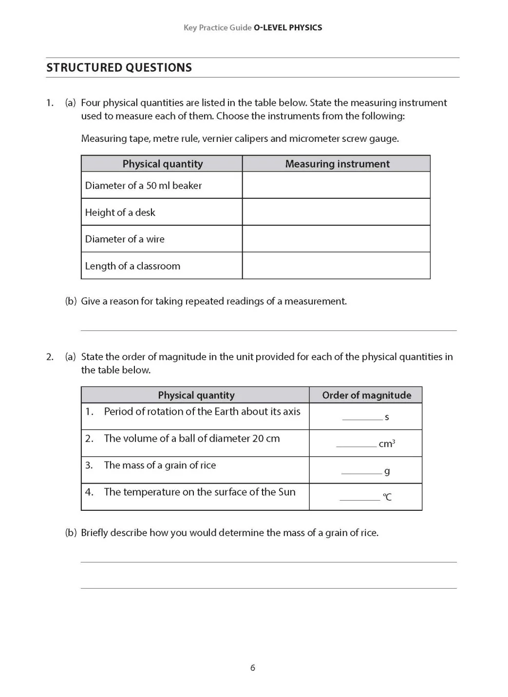 Key Practice Guide: O-Level Physics With Answer Key - Image 5