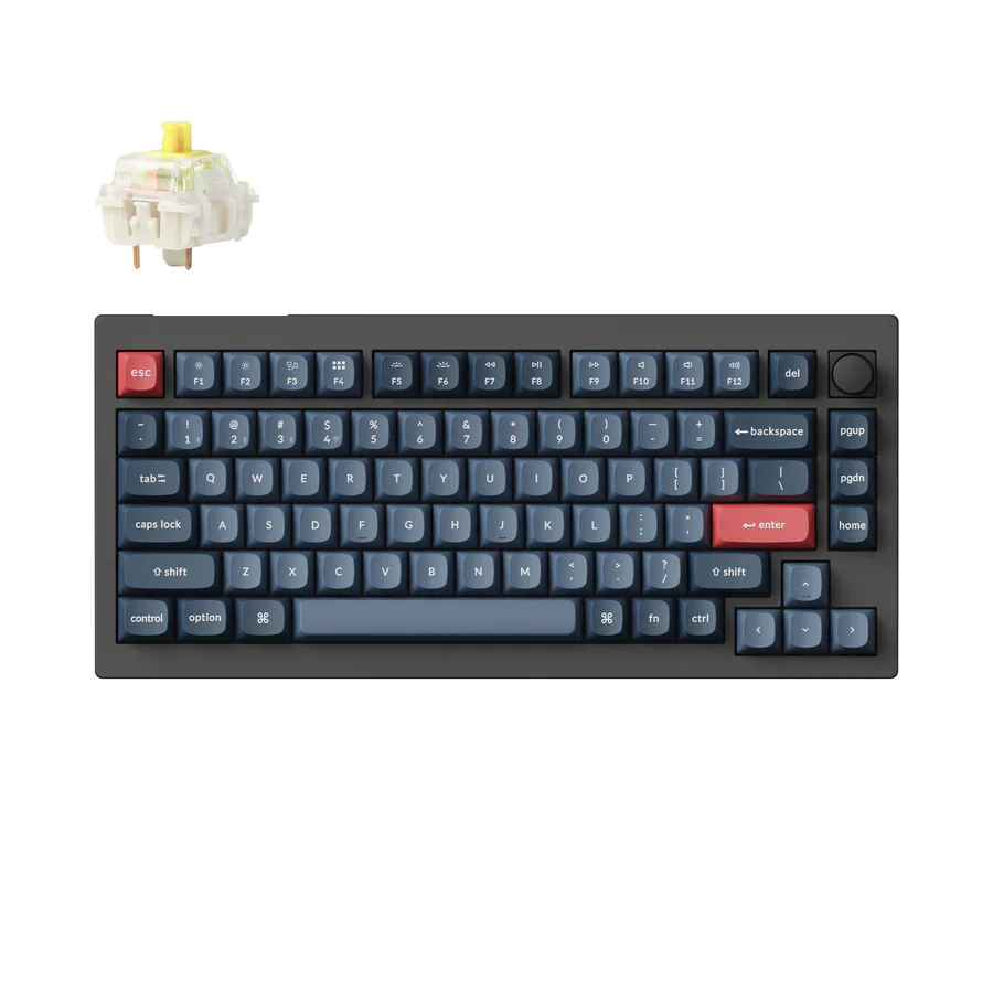 Keychron V1 Max - Carbon Black (Banana)