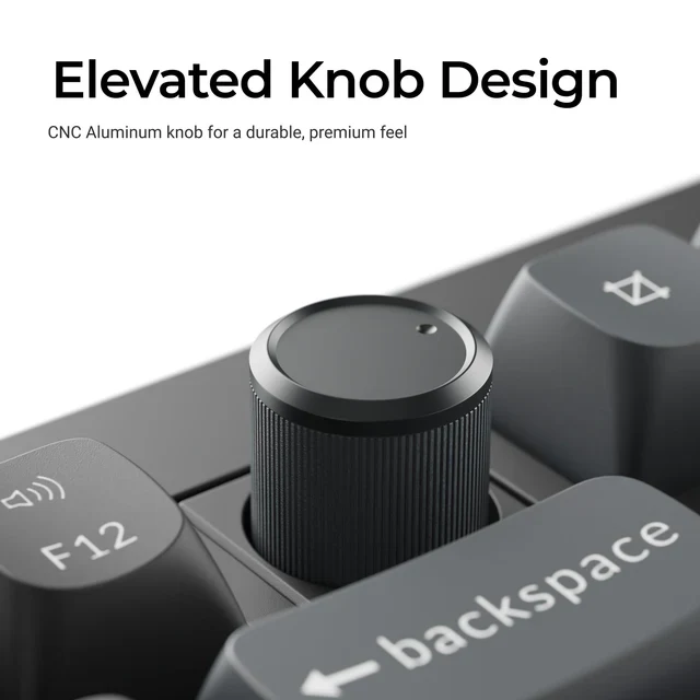 Keychron V3 Ultra 8K Wireless Custom Mechanical Keyboard - Red - Image 3