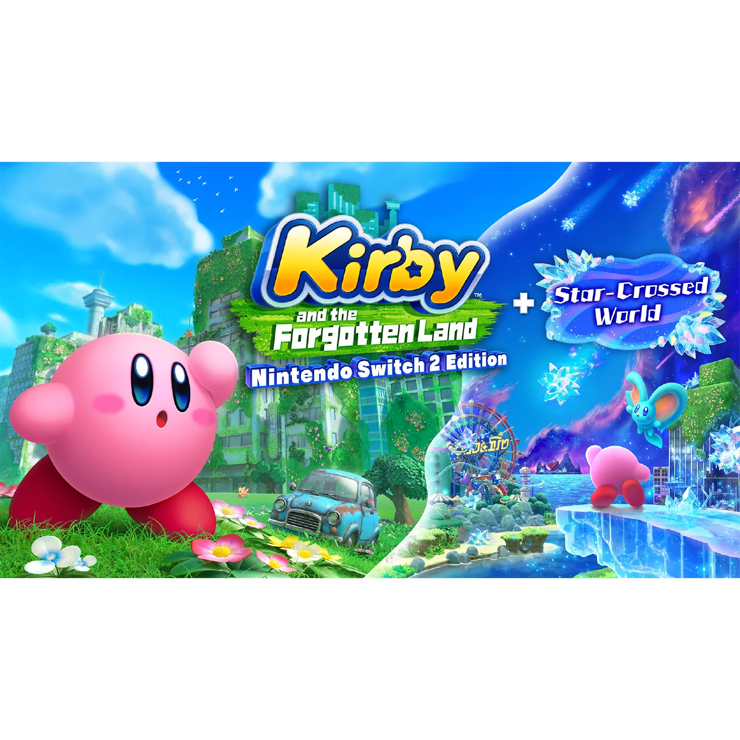 Nintendo Kirby and the Forgotten Land – Nintendo Switch 2 Edition + Star-Crossed World - Image 2