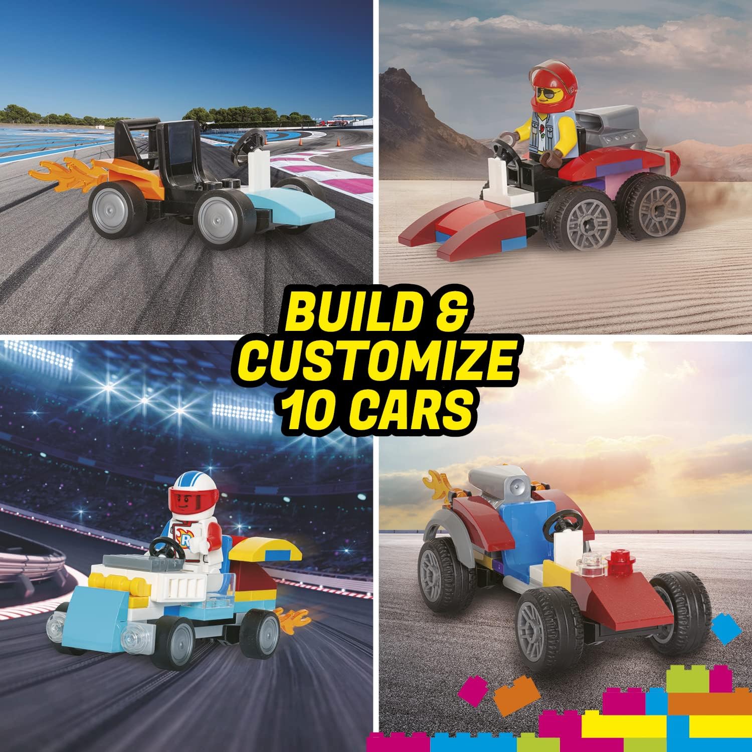 Klutz: Lego Race Cars (Book + Kit) - Image 3