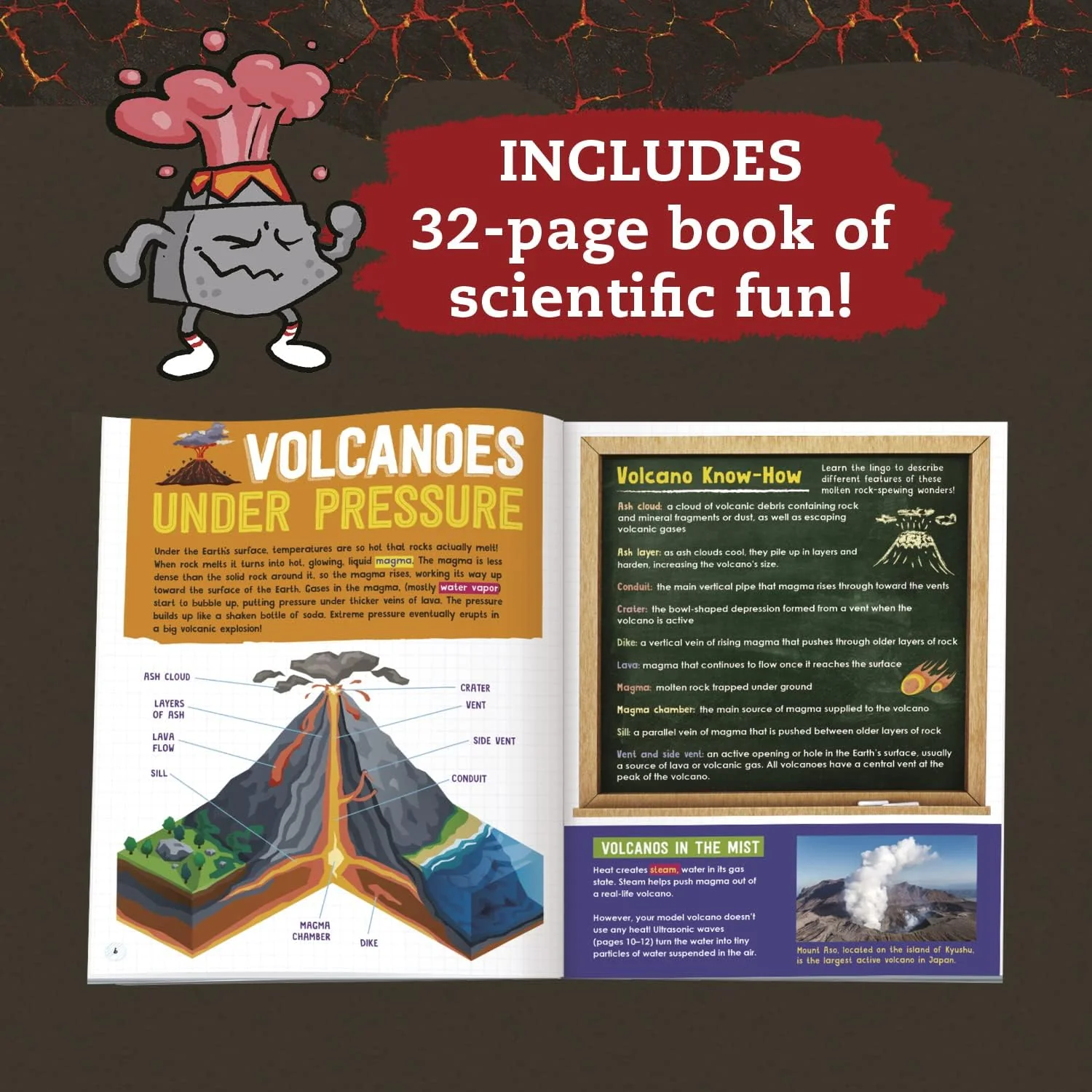 Klutz Ultrasonic Misting Volcano - Image 5