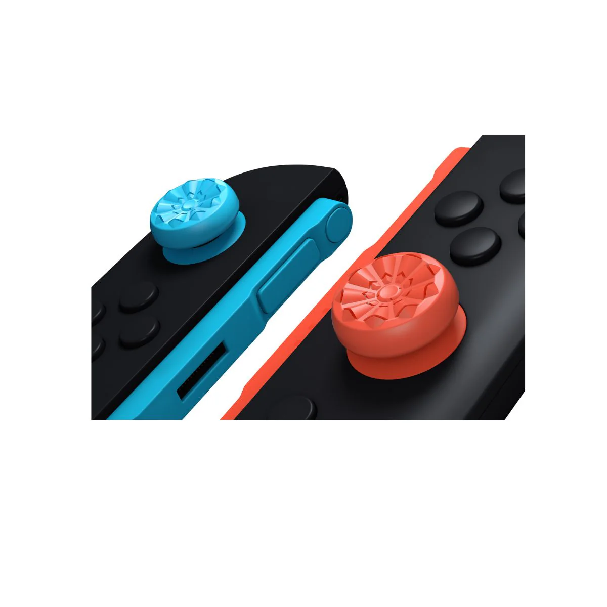 KONTROLFREEK Thumb Grips Galaxy Edition - Red and Blue Nintendo Switch 2 Thumb Grips - Image 3