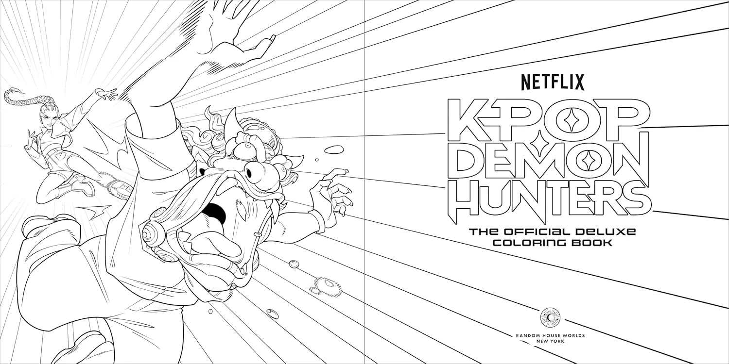 KPop Demon Hunters Colouring Book (Paperback) - Image 2