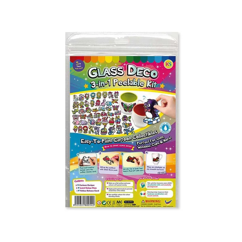KS ART N CRAF GLS DECO 3IN1 PEELABLE KIT - Image 3
