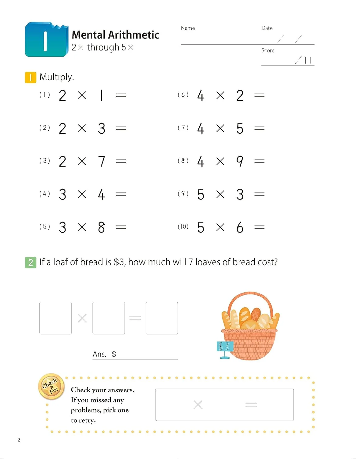 Kumon Math Bites: Grade 4 Multiplication and Division - Image 2