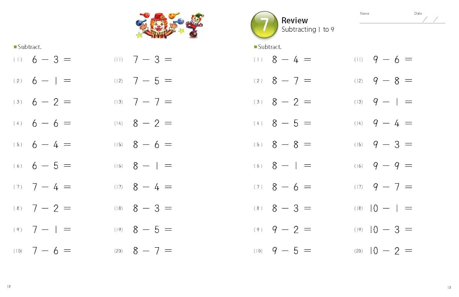 Kumon My Book of Subtraction: Revised Edition - Image 4