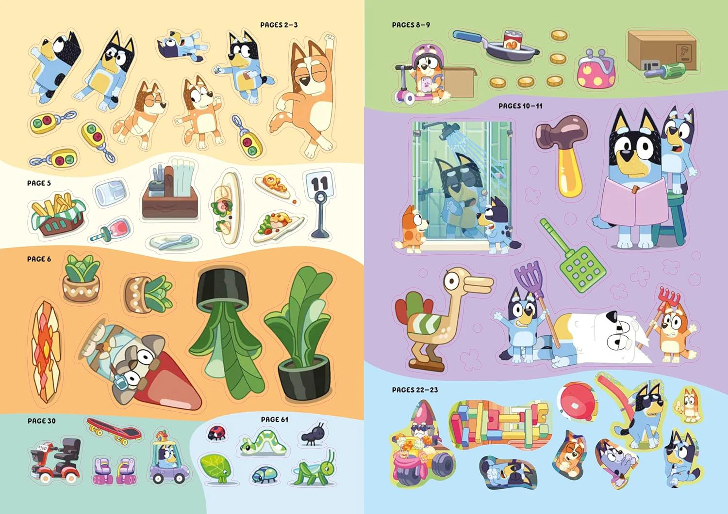 Ladybird Bluey Super Stickers (Paperback) - Image 5