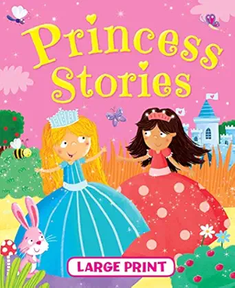 Large Print Book - Princess Stories