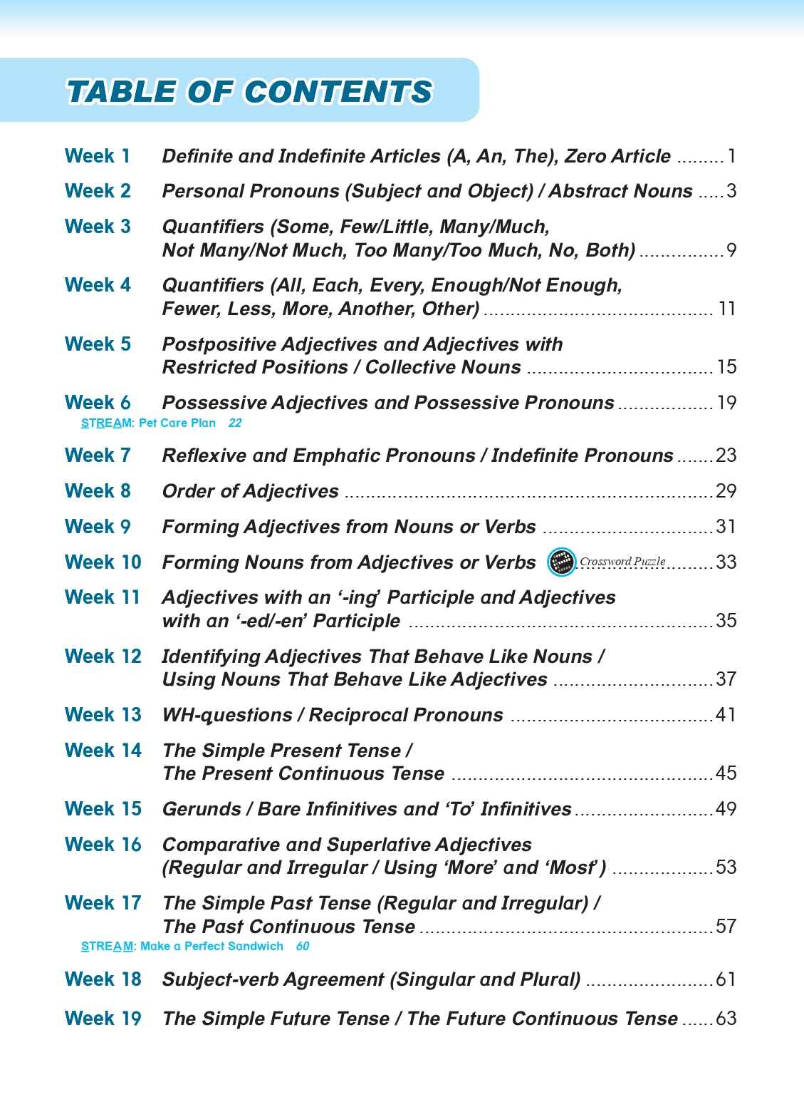 Learning+ English Grammar by the Week Workbook 4 - Image 2
