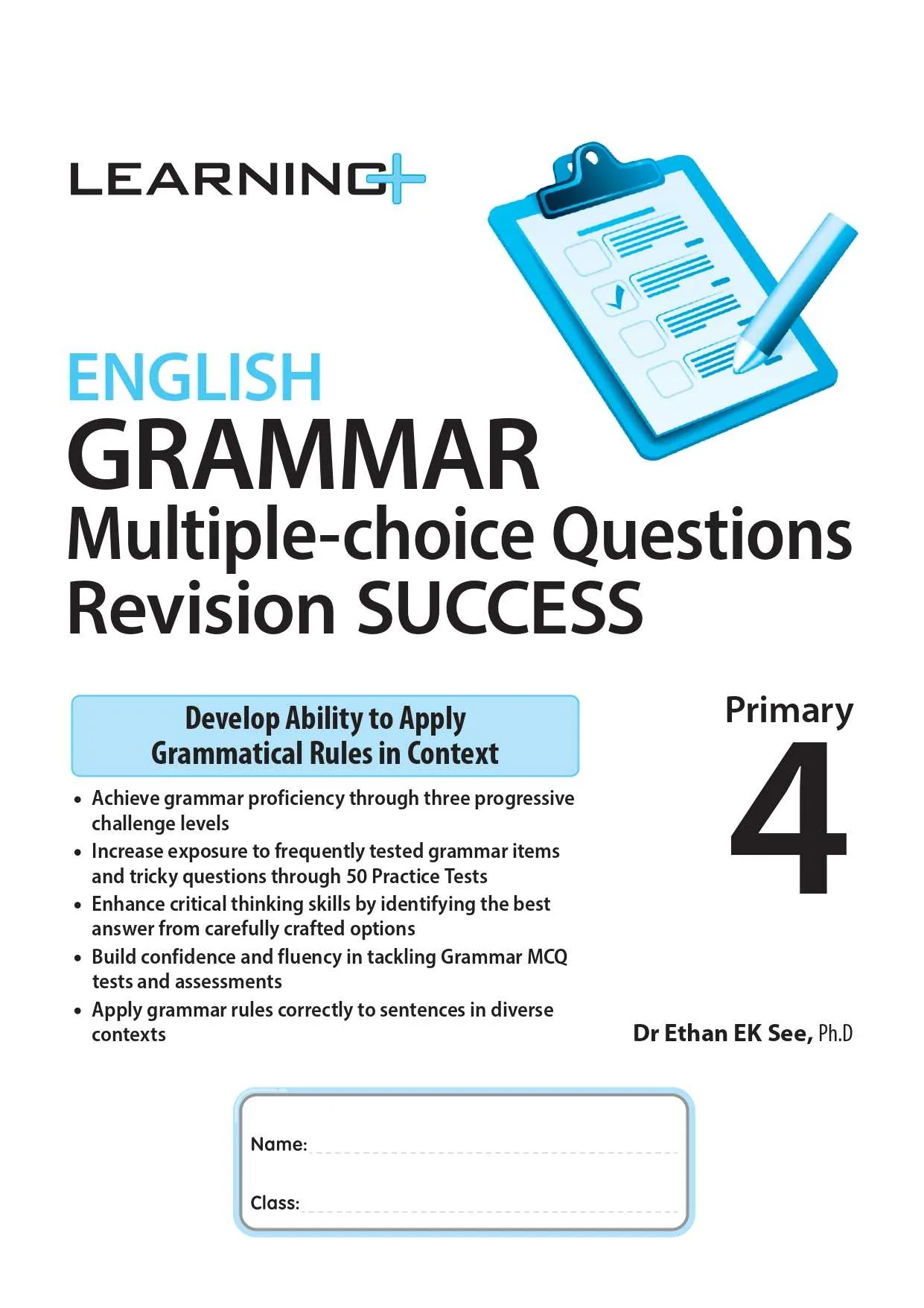 LEARNING+ ENGLISH GRAMMAR Multiple-choice Questions Revision SUCCESS Primary 4 - Image 2