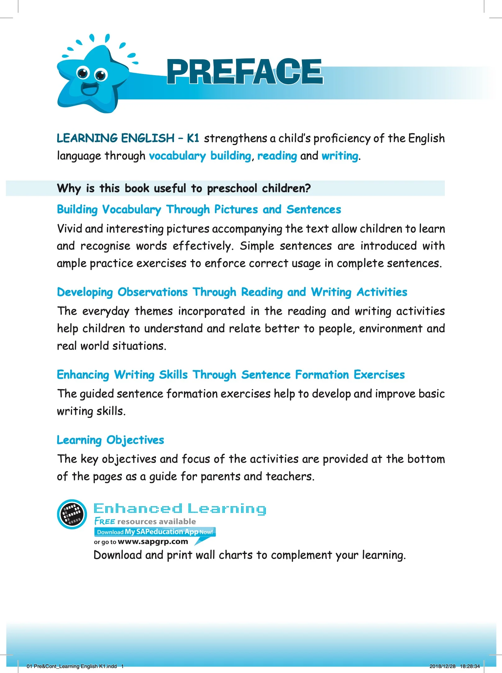 LEARNING ENGLISH Kindergarten 1 - Image 2