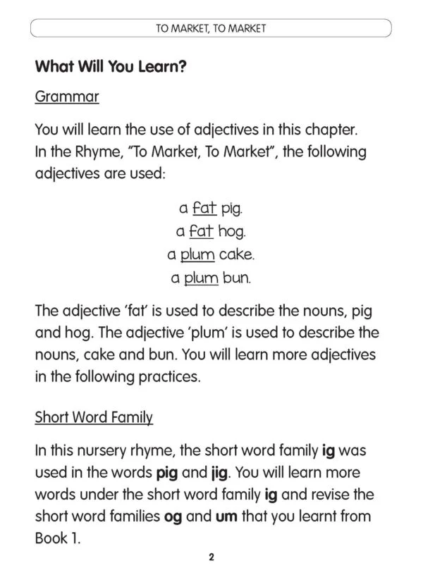 Learning English through Nursery Rhymes Book 2 - Image 4