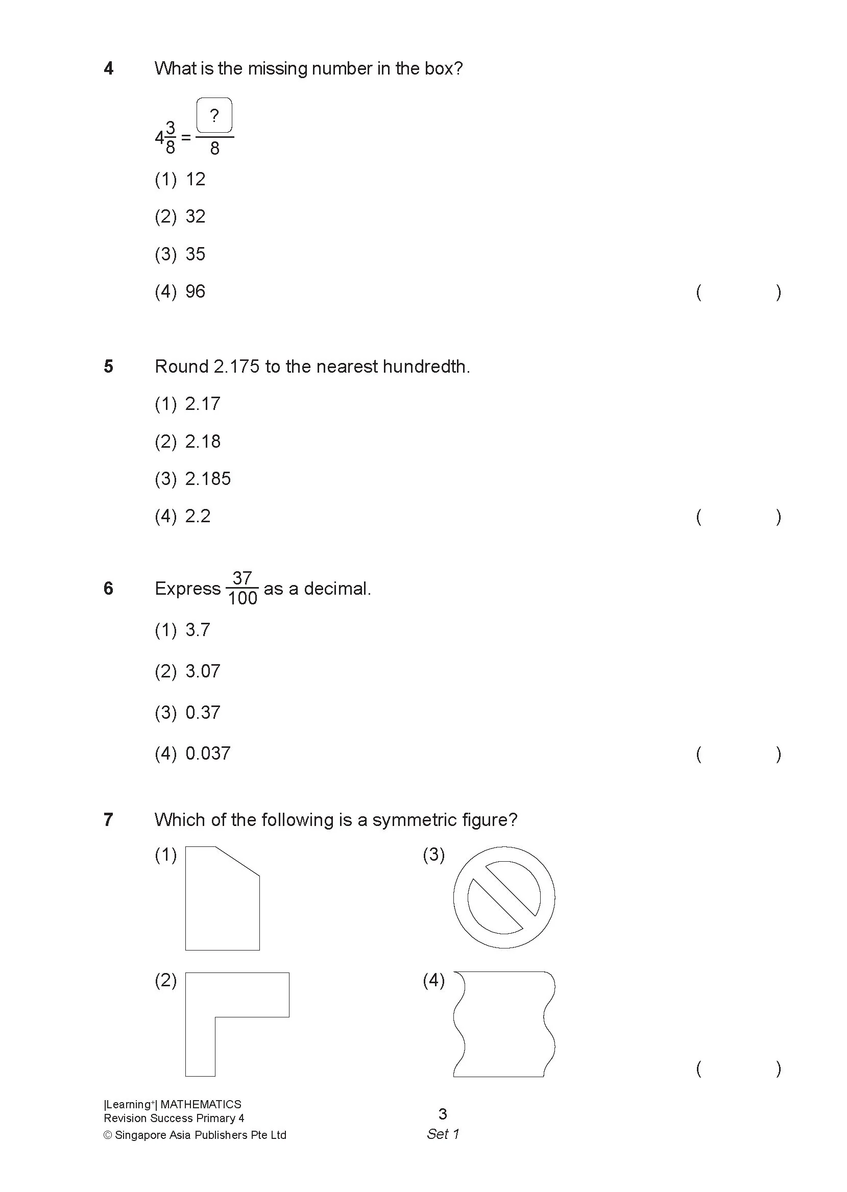 Learning+ Mathematics Revision Success Primary 4 - Image 5