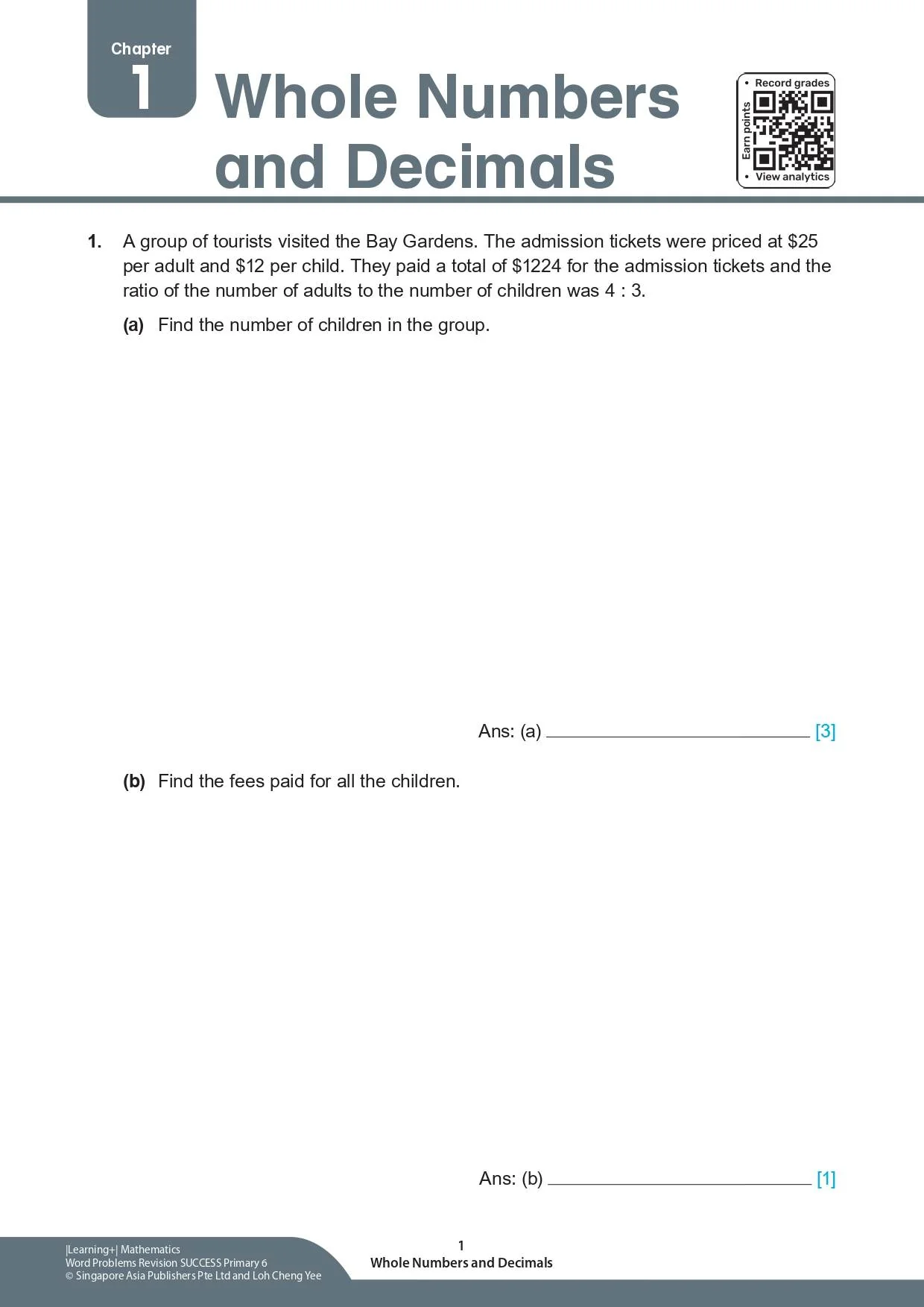 Learning+ Mathematics Word Problems Revision SUCCESS Primary 6 - Image 4