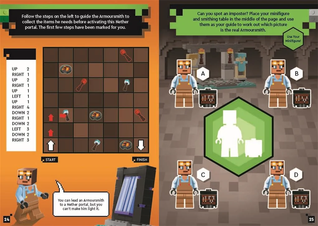 LEGO® Minecraft®: Armoursmith Adventure Activity Book - Image 4