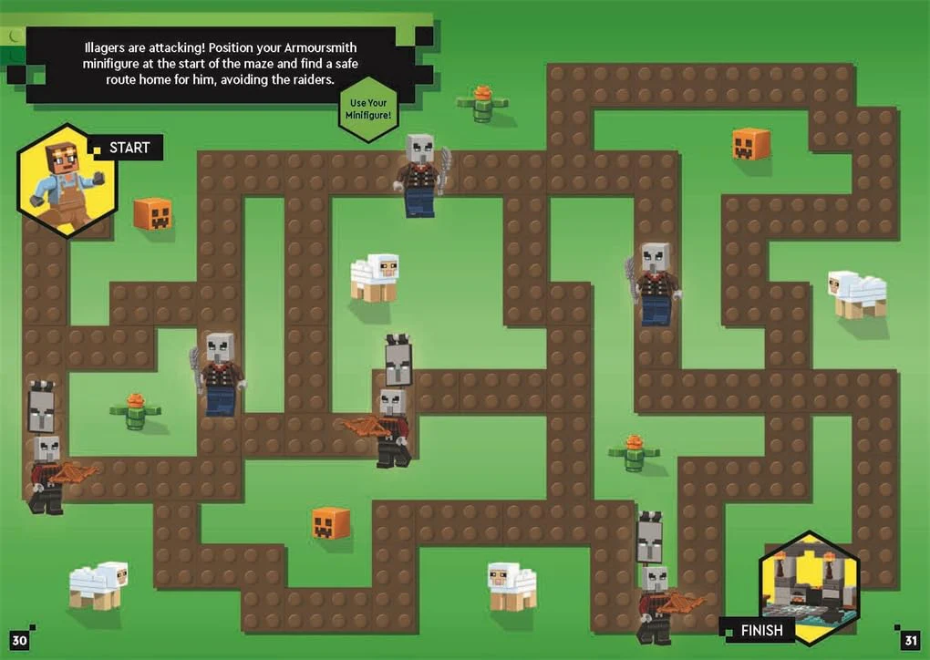 LEGO® Minecraft®: Armoursmith Adventure Activity Book - Image 5