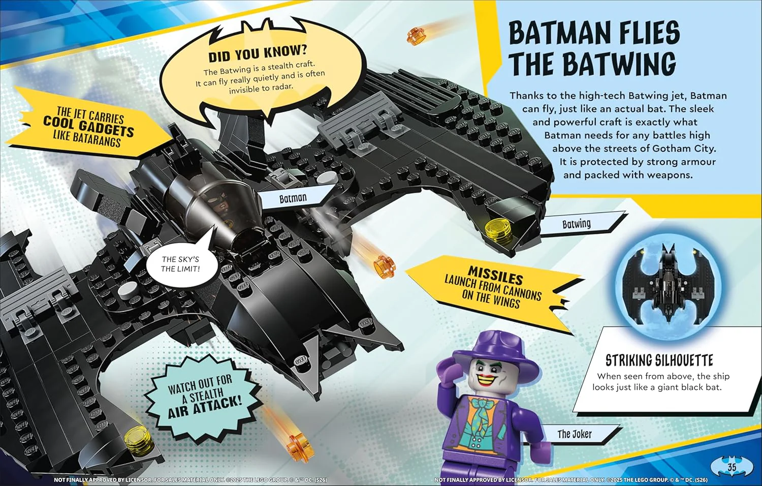 LEGO DC Batman Adventures in Gotham City: Includes Exclusive Minifigure (Hardcover) - Image 3
