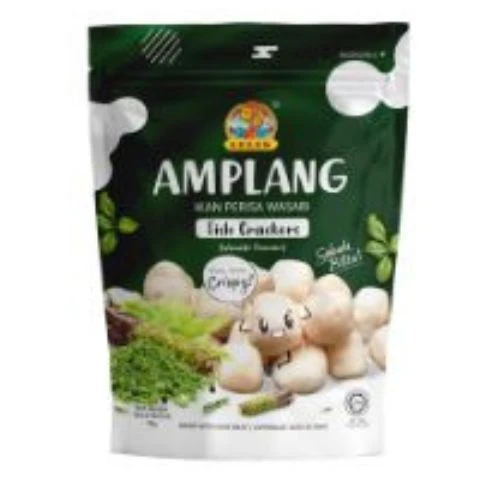 Lelek S Amplang Fish Cracker Wasabi 70g