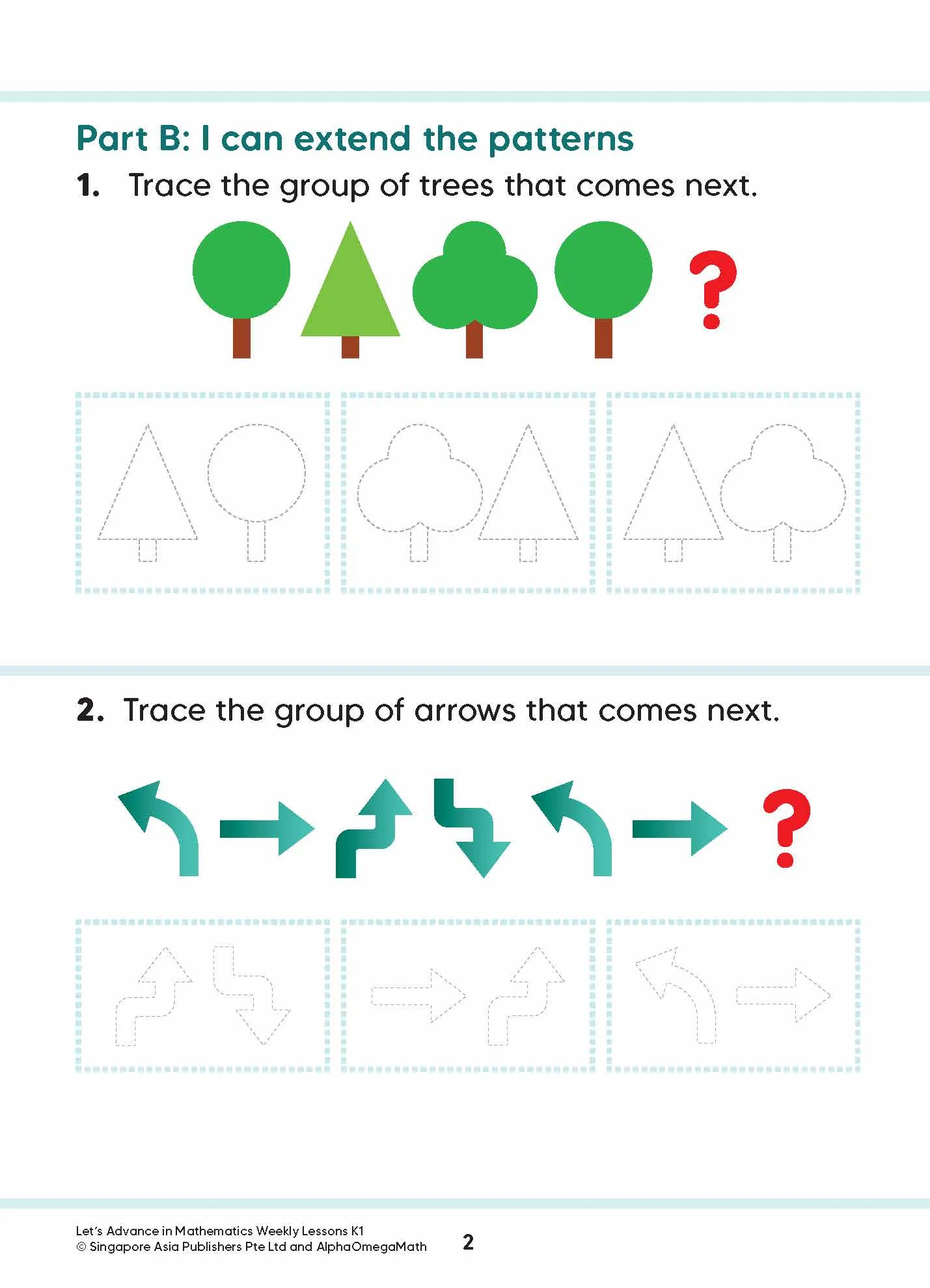 Let’s Advance in MATHEMATICS WEEKLY LESSONS Kindergarten 1 - Image 5