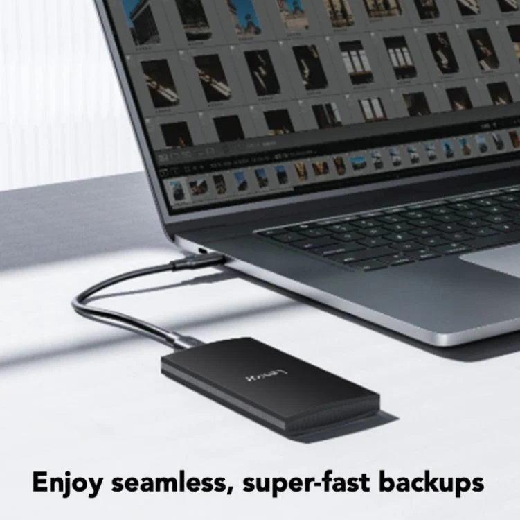 Lexar® SL300 2TB Portable SSD - Black - Image 3