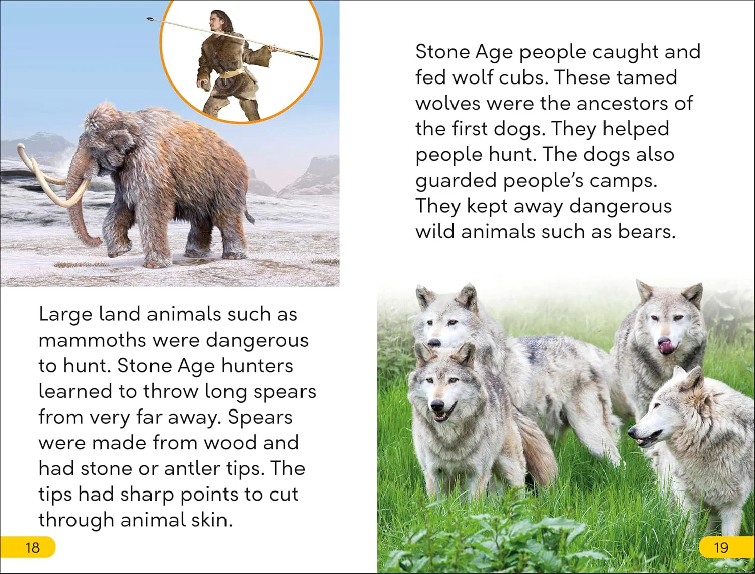 Life In The Stone Age (DK Super Readers Level 2) – Paperback - Image 4