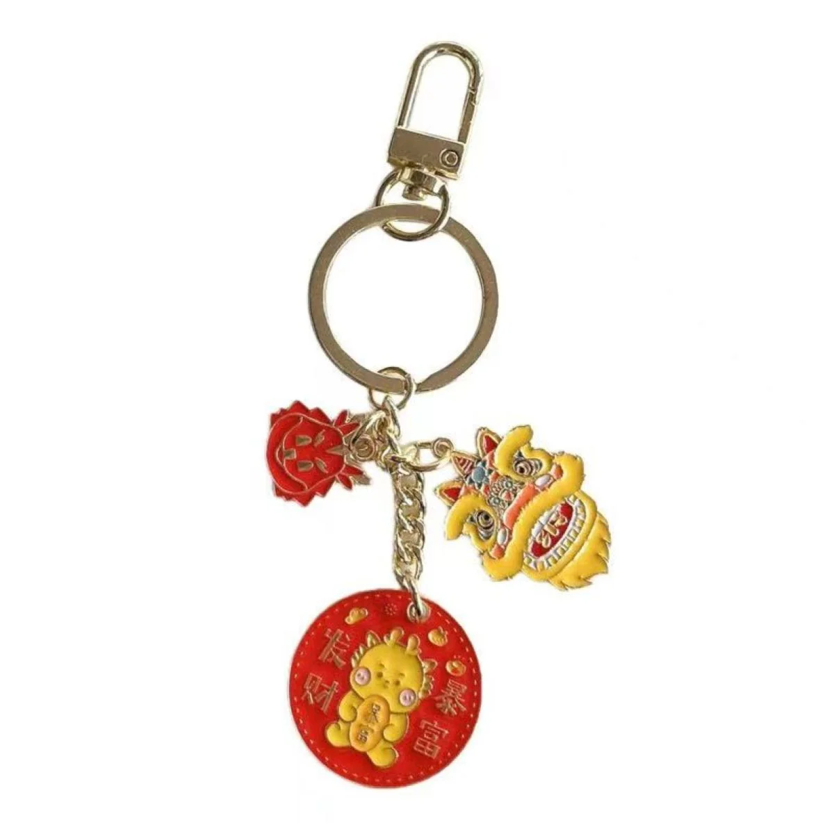 LION HEAD HANGING CHARM