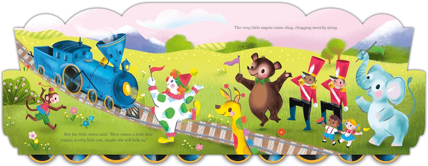 Little Engine That Could (book W Wheels) (Board Book) - Image 5