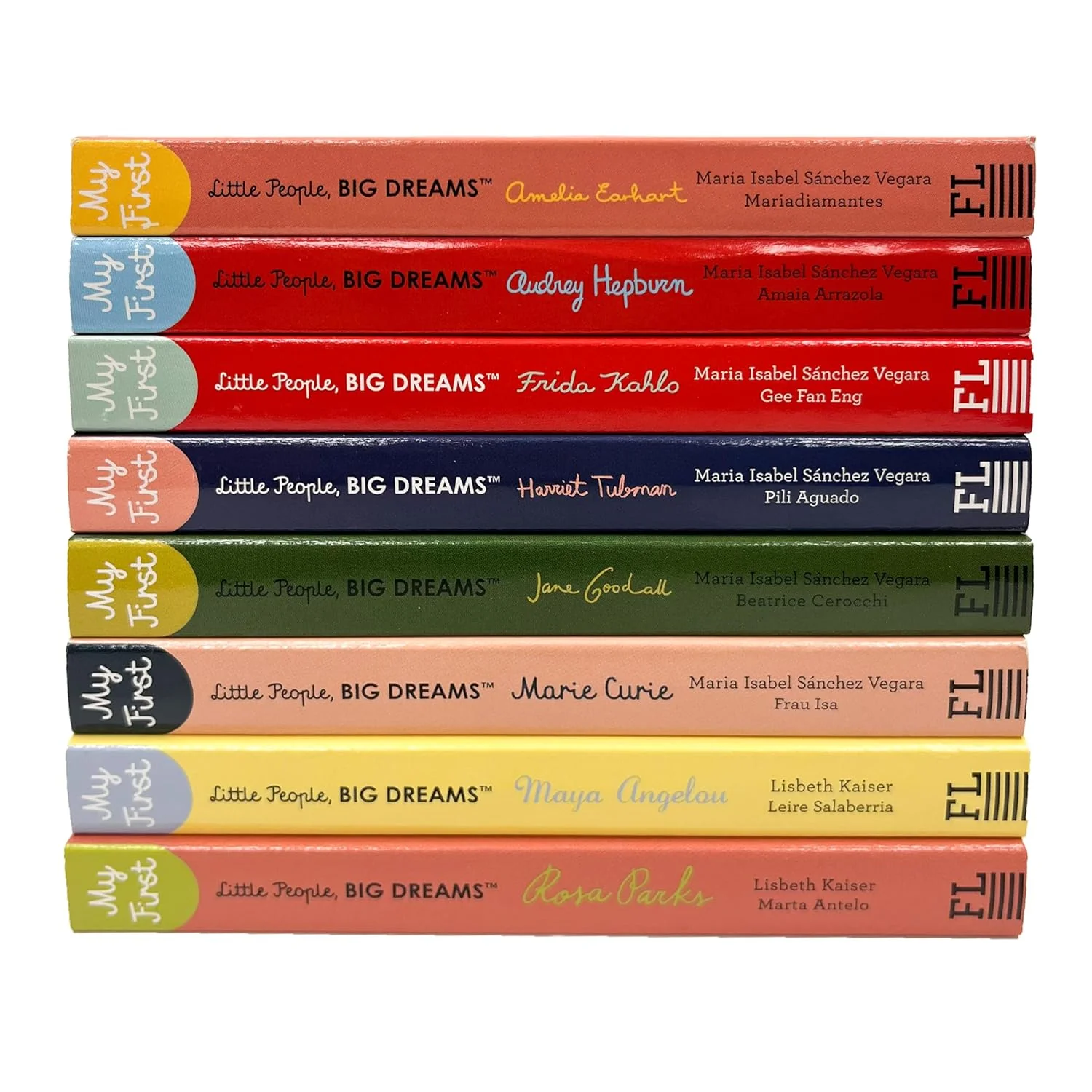 Little People Big Dreams (My First Library) (8 Board Book Boxed Set) - Image 3