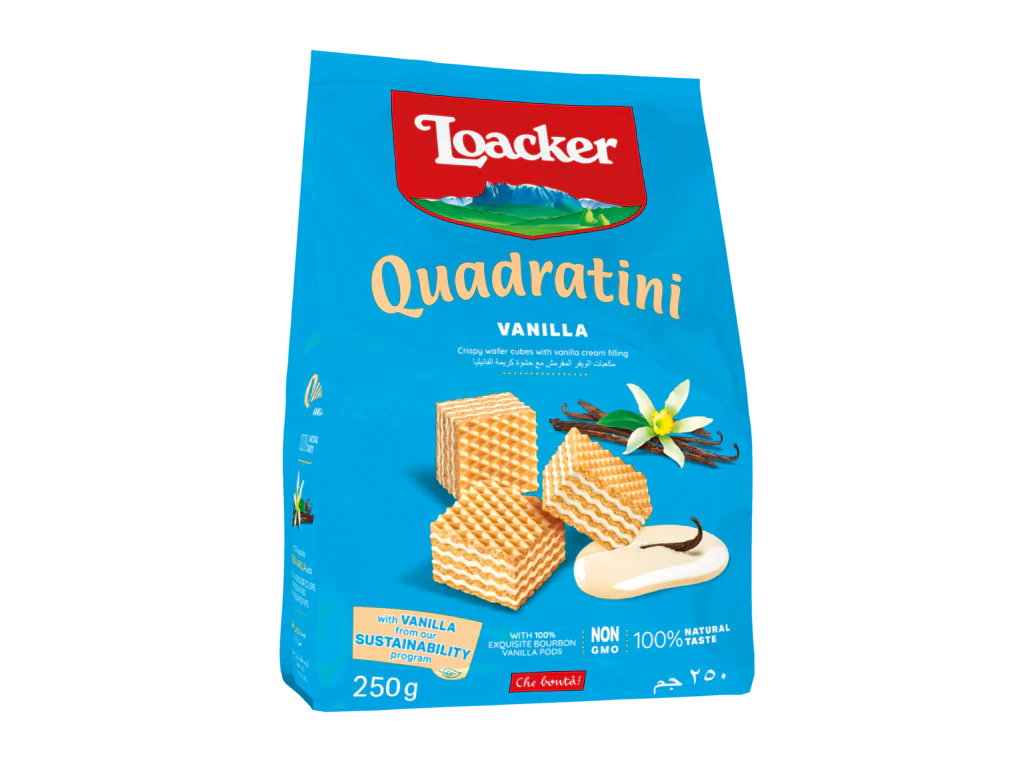 Loacker Quadratini Crispy Wafers Double Chocolate 250g - Image 7