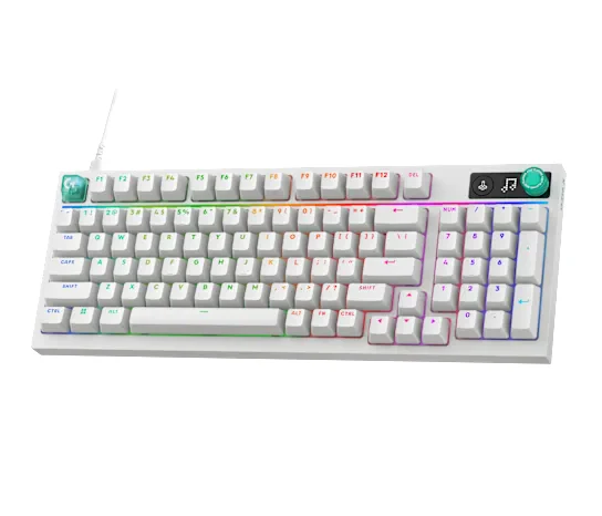Logitech G316 X 98 98% Wired Gaming Keyboard White Linear - Image 5