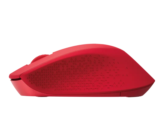 Logitech M331 Silent Plus Wireless Mouse Red - Image 4