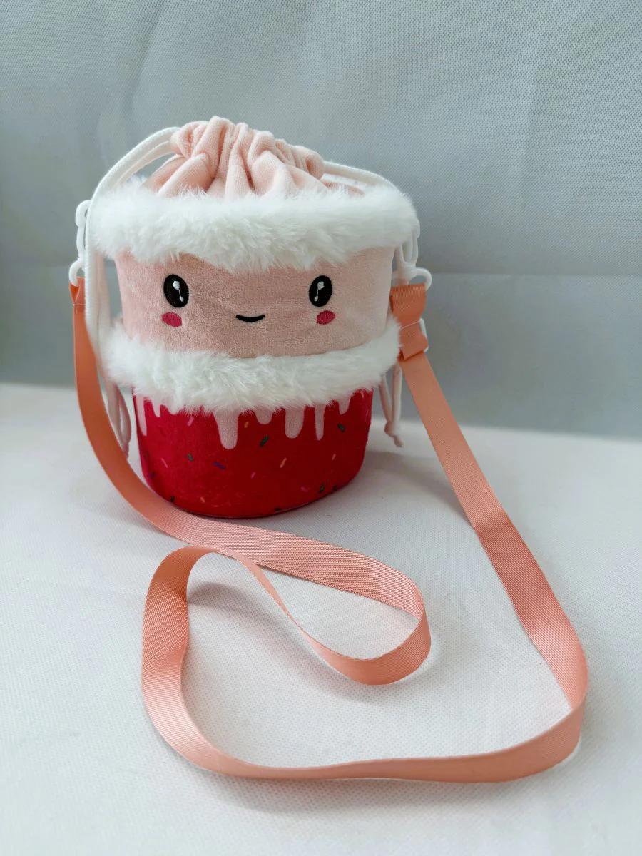 LOOM DRAWSTRING FLUFFY POUCH MF99 - Image 3