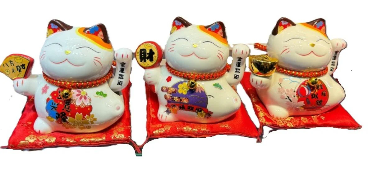 LUCKY CAT W/BATTERY