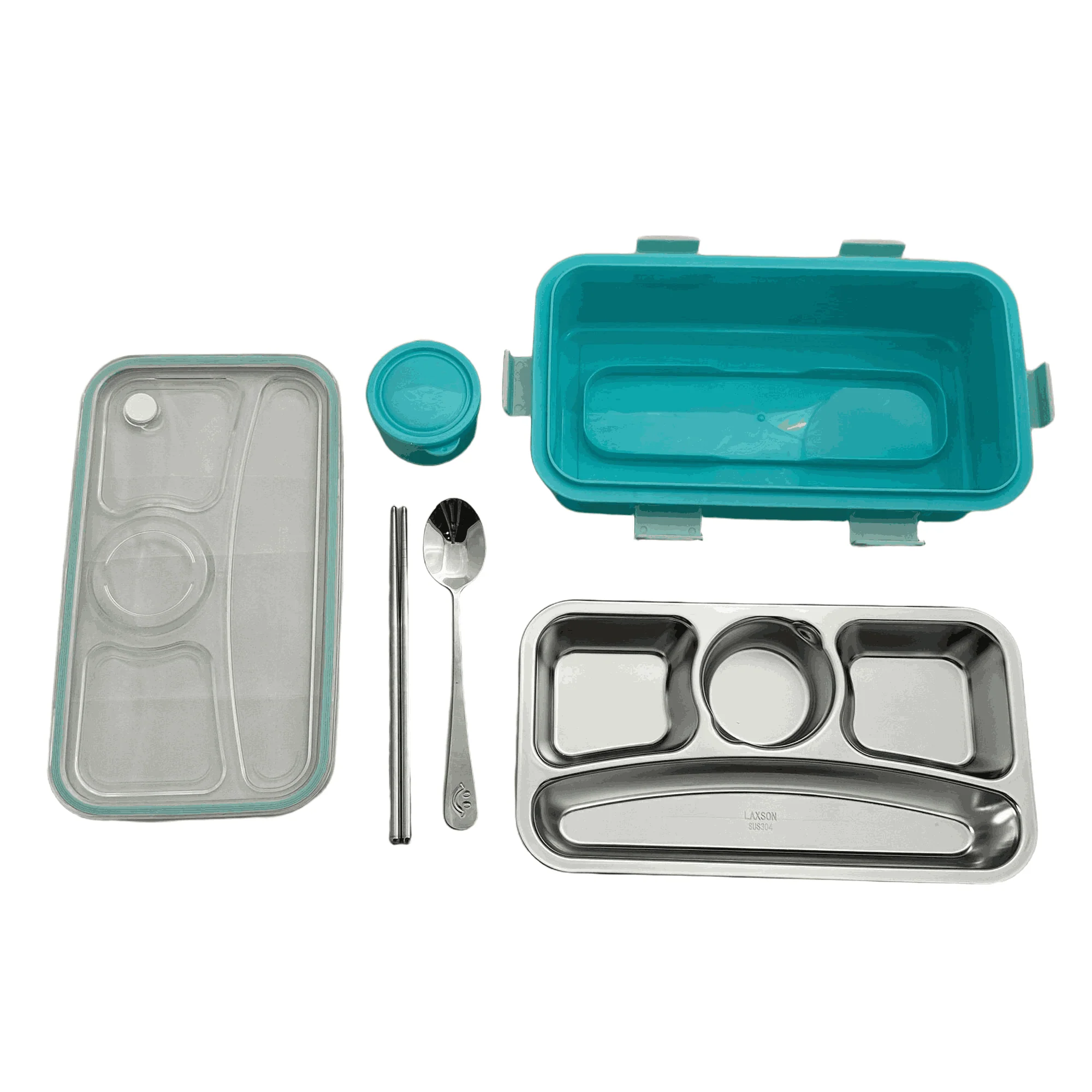 Lunch Box Set With 3 Divider - Image 2