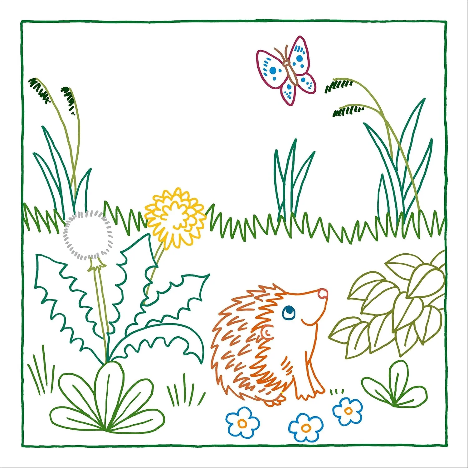 Magic Paper Coloring Book: Nature: Discover Hidden Patterns And Images! (Paperback) - Image 3