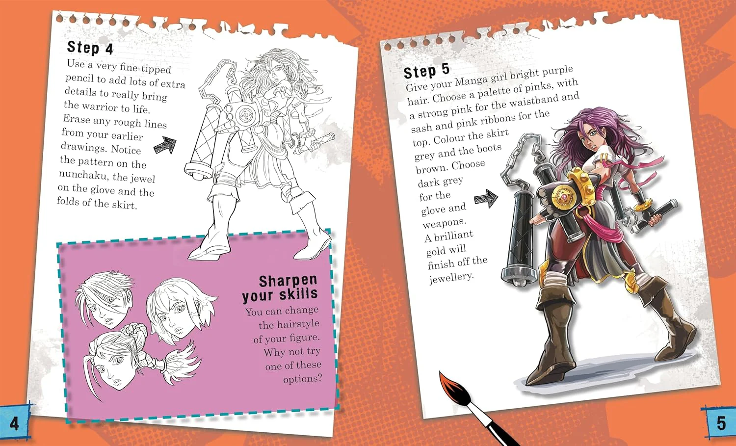 Manga (With a Step-By-Step Guide And Artist's Tools) (Paperback) - Image 4