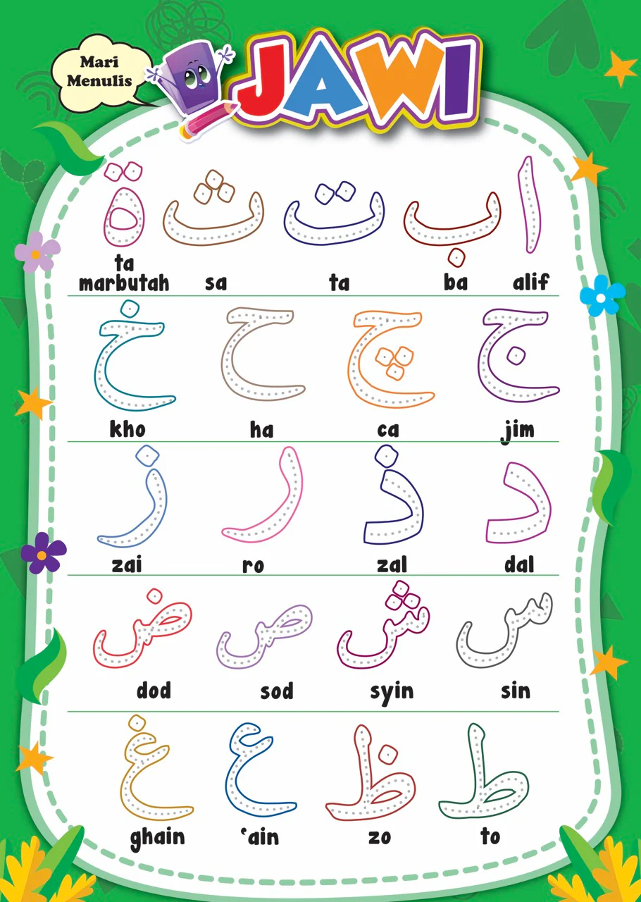 Mari Menulis: Jawi Board - Image 2