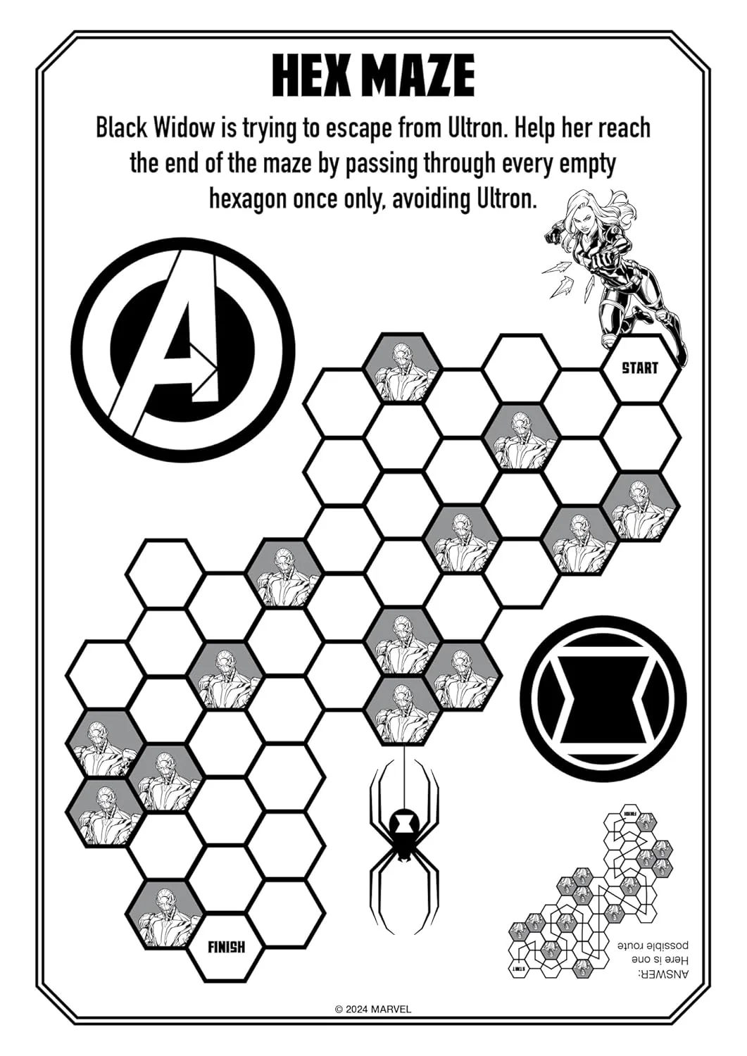 Marvel Avengers Scratch Art Large (Paperback) - Image 5