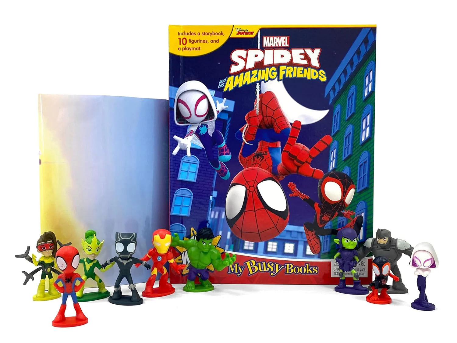 Marvel Spidey and his Amazing Friends My Busy Books (Board Book – Picture Book) - Image 4