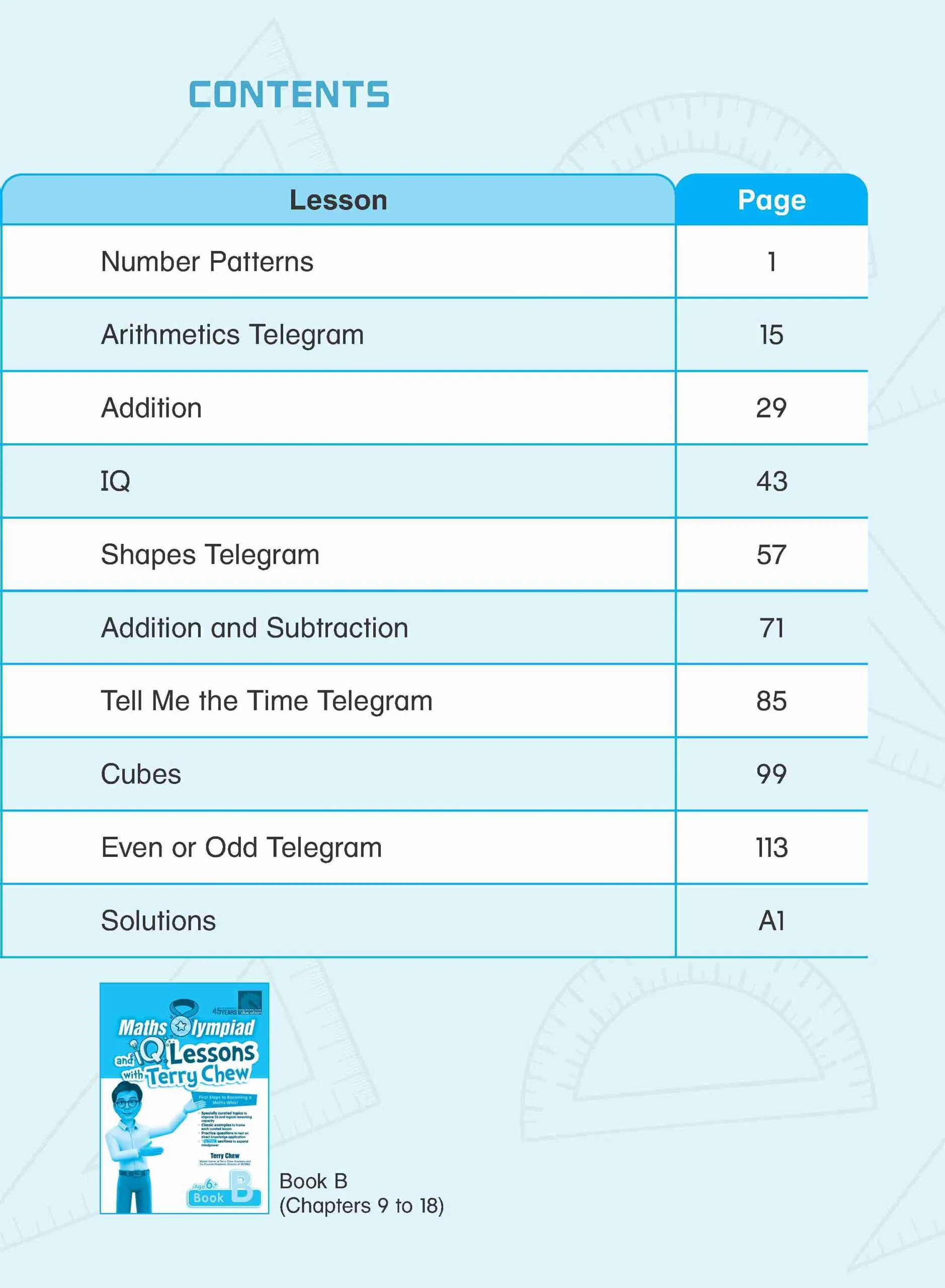 Maths Olympiad and IQ Lessons Age 6+ Book A - Image 4